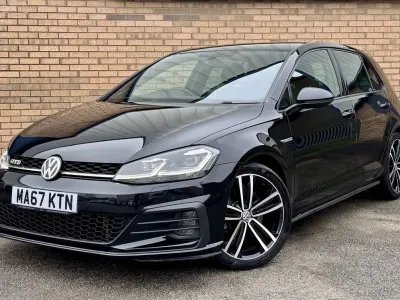 Used VW Golf VII GTD 184 HP (135 kW) 2017 Black Hatchback