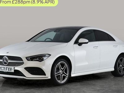 Used Mercedes CLA250e AMG Line Premium Plus 218 HP (160 kW) 2021 White Sedan