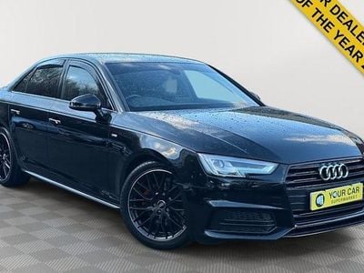 Used Audi A4 Black Edition 150 HP (110 kW) 2018 Black Sedan