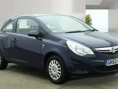 Begagnad Vauxhall Corsa S 2013 Blå Halvkombi