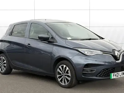 Used Renault Zoe GT-Line 100 kW (136 HP) 2021 Grey Hatchback