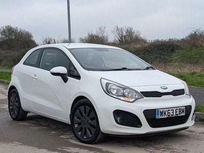 White Used 2013 Kia Rio Hatchback | £4,500 (Fair price)