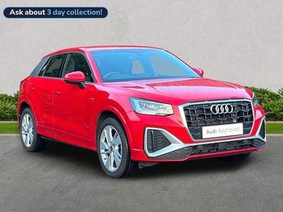 Used Audi Q2 S-Line 150 HP (110 kW) 2022 Red SUV