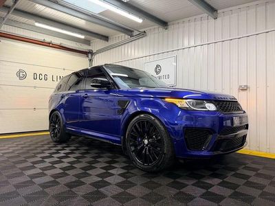 Used Land Rover Range Rover Sport SVR 550 HP (404 kW) 2017 Blue SUV