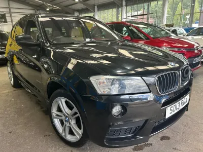 Used BMW X3 M Sport 184 HP (135 kW) 2013 Black SUV