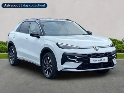New VW T-Roc Life 150 HP (110 kW) 2026 White SUV