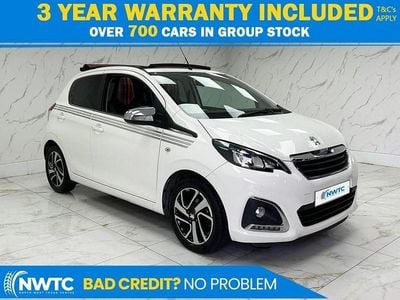 White Used 2020 Peugeot 108 Collection Hatchback | £8,695 (Fair price)