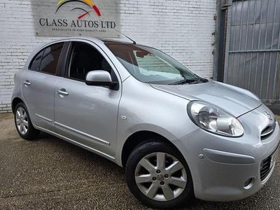 Begagnad Nissan Micra S 80 HK (58 kW) 2012 Silver Halvkombi