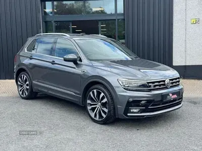 Used VW Tiguan R-line 150 HP (110 kW) 2018 Grey SUV
