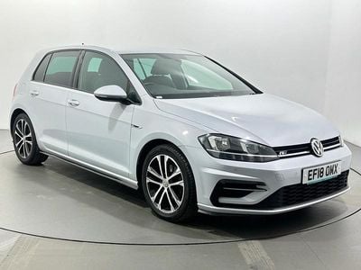 Used VW Golf VII R-line 150 HP (110 kW) 2018 Silver Hatchback