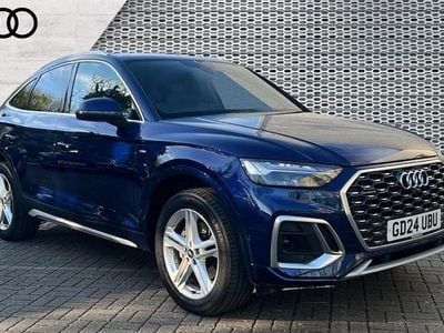 Used Audi Q5 S-Line 265 HP (194 kW) 2024 Blue SUV