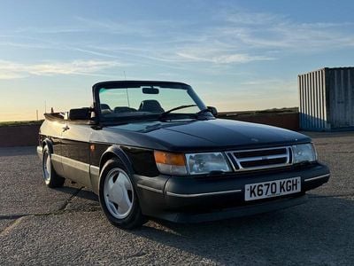 Used Saab 900 Cabriolet 1992 Black Cabriolet