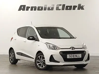 Used Hyundai i10 GO! 66 HP (48 kW) 2018 White Hatchback