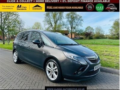 used Vauxhall Zafira 1.4 SRI 5d 138 BHP