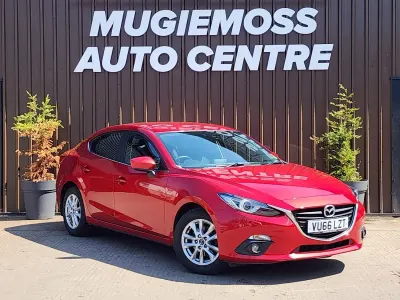 Used Mazda 3 105 HP (77 kW) 2016 Red Sedan