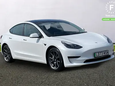 Used Tesla Model 3 RWD 61 kW (84 HP) 2023 White Sedan