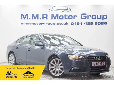 Usado Audi A5 Sportback Advanced 150 HP (110 kW) 2016 Azul Citadino