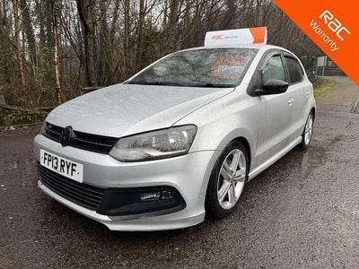 Used VW Polo R-line 105 HP (77 kW) 2013 Silver Hatchback