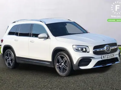 Used Mercedes GLB200 AMG Line Premium 163 HP (119 kW) 2023 White SUV