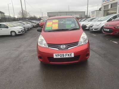 Used Nissan Note Visia 110 HP (80 kW) 2009 Red Hatchback