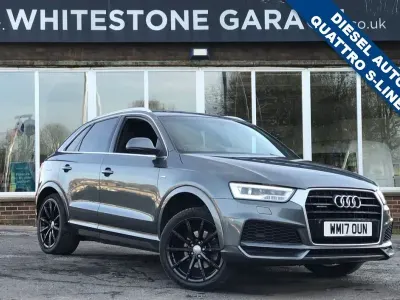 Used Audi Q3 S-Line 150 HP (110 kW) 2017 Grey SUV