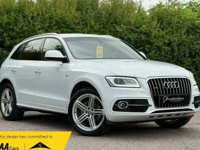 Used Audi Q5 S-line plus 190 HP (139 kW) 2016 White SUV