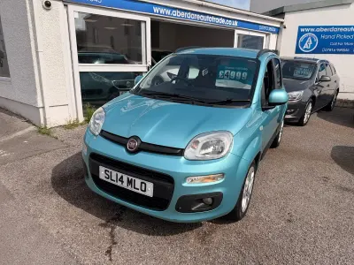 Used Fiat Panda Lounge 69 HP (50 kW) 2014 Blue Hatchback