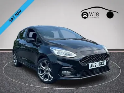 Used Ford Fiesta ST-Line 125 HP (91 kW) 2020 Black Hatchback