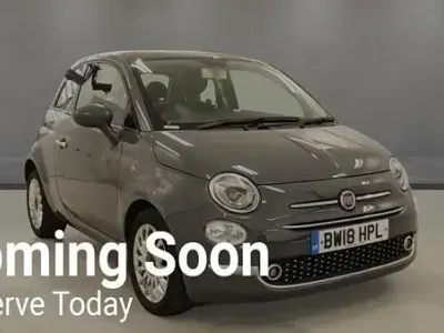 Used Fiat 500 Lounge 69 HP (50 kW) 2018 Grey Hatchback