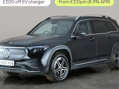 Used Mercedes EQB300 AMG line 167 kW (228 HP) 2022 Black SUV