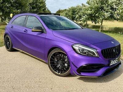 Used Mercedes A45 AMG AMG 381 HP (280 kW) 2017 Mauve/purple Hatchback