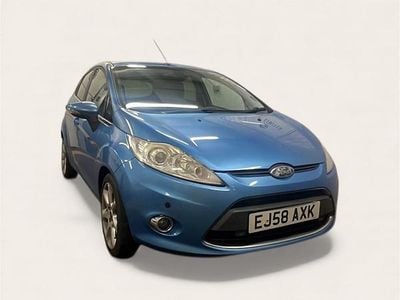 Blue Used 2009 Ford Fiesta Titanium Hatchback | £1,395 (Fair price)