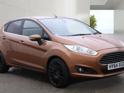Used Ford Fiesta Titanium 123 HP (90 kW) 2014 Yellow Hatchback