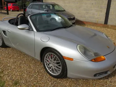 Used Porsche Boxster 204 HP (150 kW) 1998 Silver Cabriolet