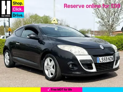 Używany Renault Mégane Coupé Dynamique 110 KM (80 kW) 2009 Czarny Coupe