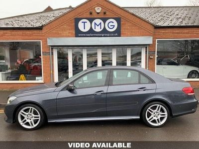 Grey Used 2015 Mercedes E220 AMG Sedan | £12,995 (Expensive)