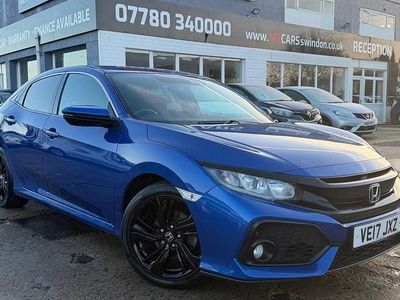 Blue Used 2017 Honda Civic SR Hatchback | £8,290 (A bit pricey)