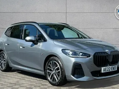 Used BMW 218 Active Tourer M Sport 148 HP (108 kW) 2022 Grey MPV