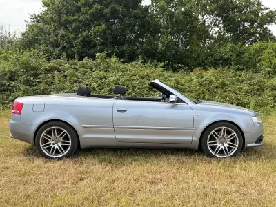 Used Audi A4 Cabriolet S-Line 2008 Silver Cabriolet