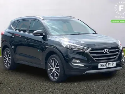 Usado Hyundai Tucson GO! 116 CV (85 kW) 2018 Negro SUV