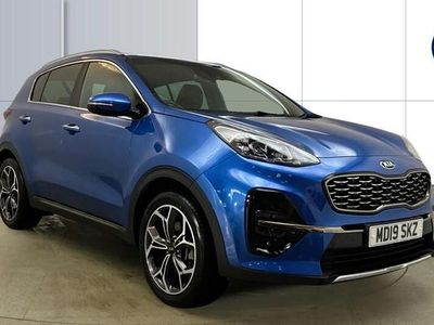 Blue Used 2019 Kia Sportage GT-Line SUV | £14,672 (Fair price)