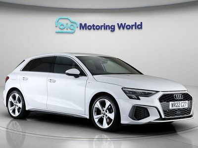 Used Audi A3 Sportback S-Line 2022 White Hatchback