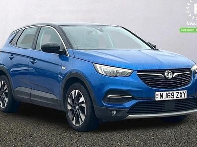 Used Vauxhall Grandland X Sport 131 HP (96 kW) 2019 Blue SUV
