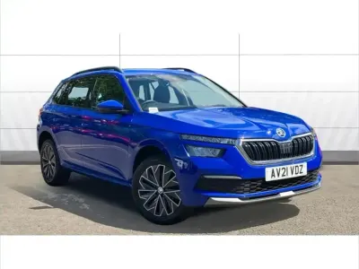 Used Skoda Kamiq SE Drive 94 HP (69 kW) 2021 Blue SUV