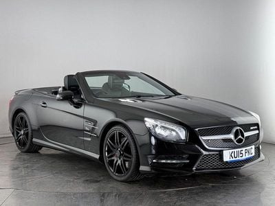 Used Mercedes SL400 AMG 333 HP (244 kW) 2015 Black Cabriolet