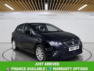 Used Seat Ibiza SE Technology 95 HP (69 kW) 2017 Black Hatchback