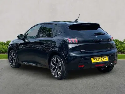 Used Peugeot 208 GTi 101 HP (74 kW) 2021 Black Hatchback