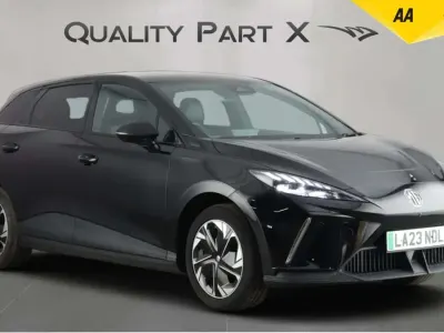 Used MG MG4 EV Trophy 2023 Black Hatchback