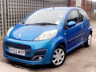Used Peugeot 107 Active 68 HP (50 kW) 2012 Blue Hatchback