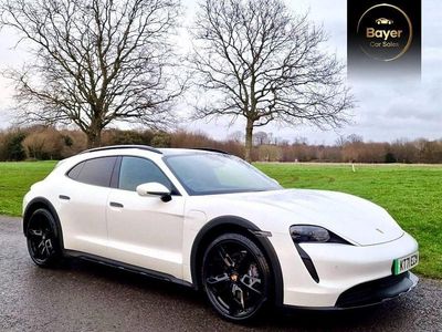 White Used 2021 Porsche Taycan Estate | £36,285 (Good price)